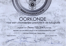 Clubkampioenschap 'De Teut'  2008